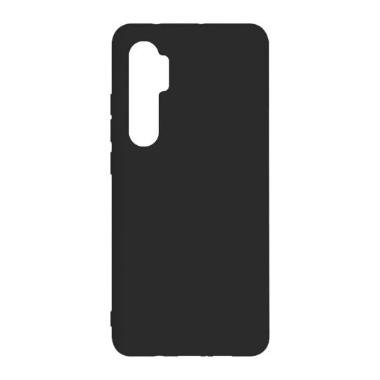 Capa de Silicone para Xiaomi Mi Note 10 Lite Preto